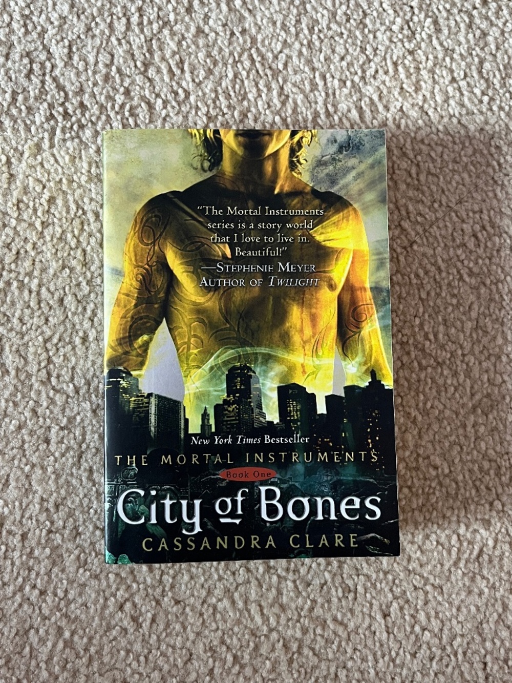 City of Bones Book 1 Mortal Instruments